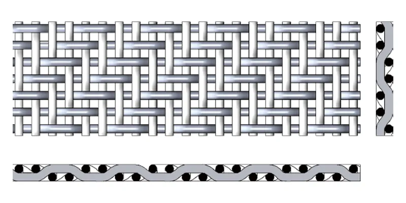 Twill Weave 4 Bonded