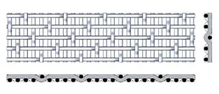 Twill Weave 5 Bonded