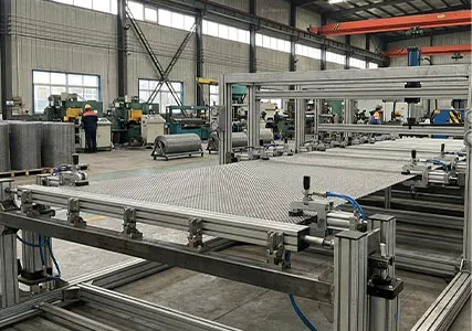 Wire Mesh Stretching Machine