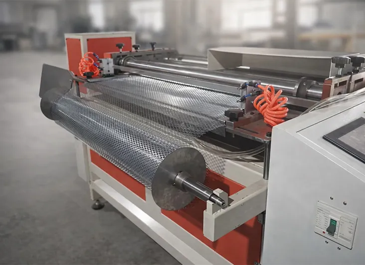 Wire Mesh Slitting Machine